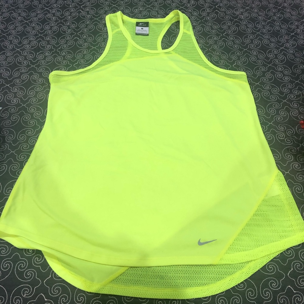 Nike-yellow-tank top-large
